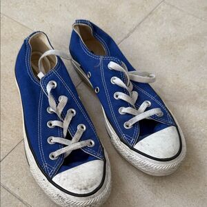 Women’s Blue Canvas Sneakers CONVERSE - Size 6.5